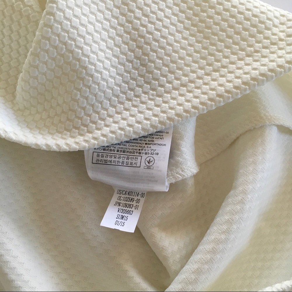 Banana Republic Ivory Texture Drop Waist Skirt NWT - Picture 5 of 8